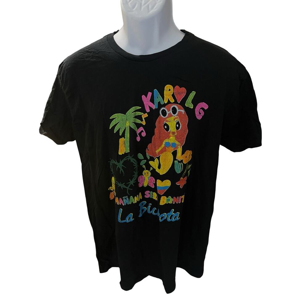 Karol G men's L Manana Sera Bonito La Bichota concert t shirt